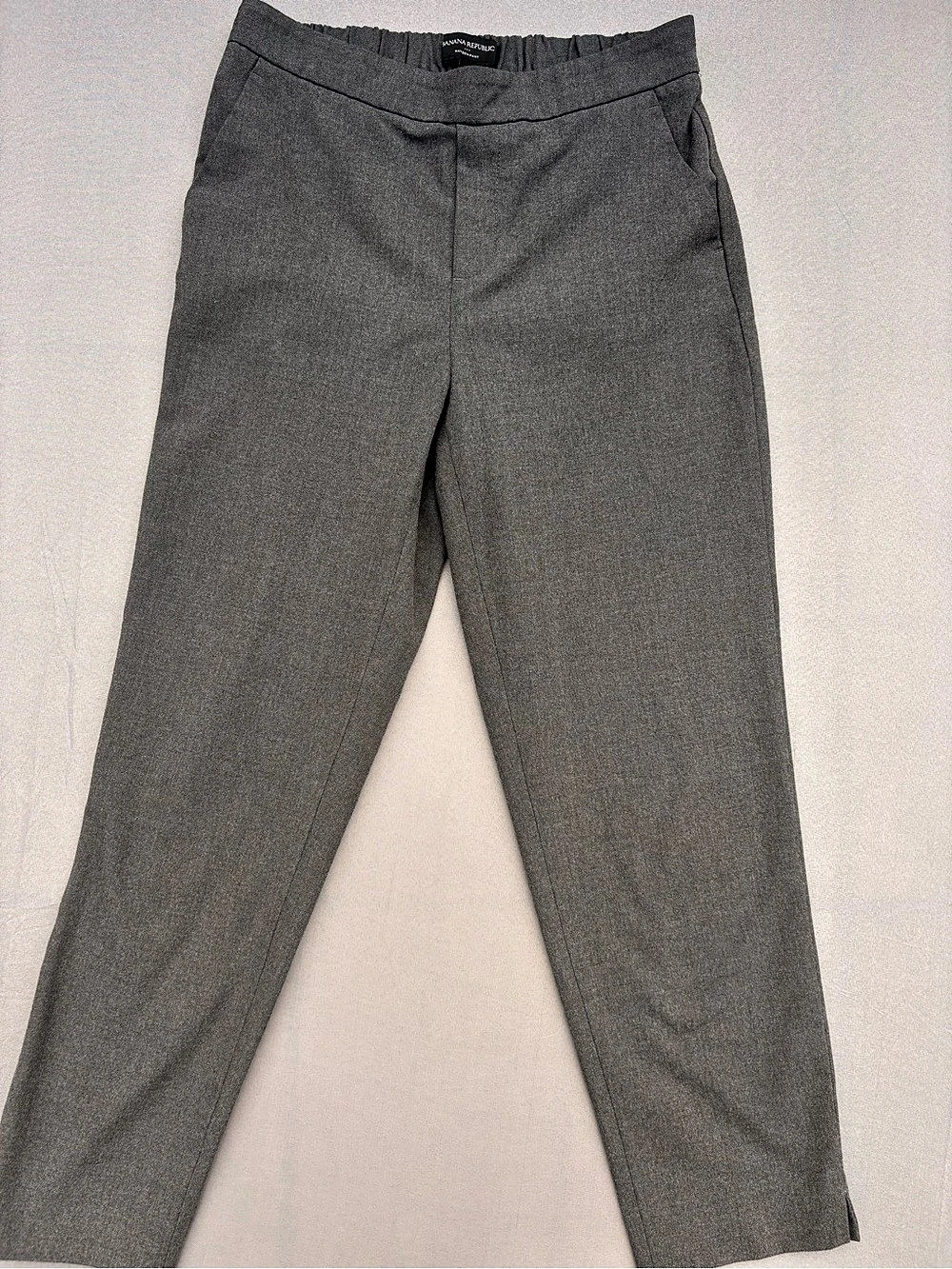 Banana Republic Hayden Pant Gray Trousers Size 4 Like New